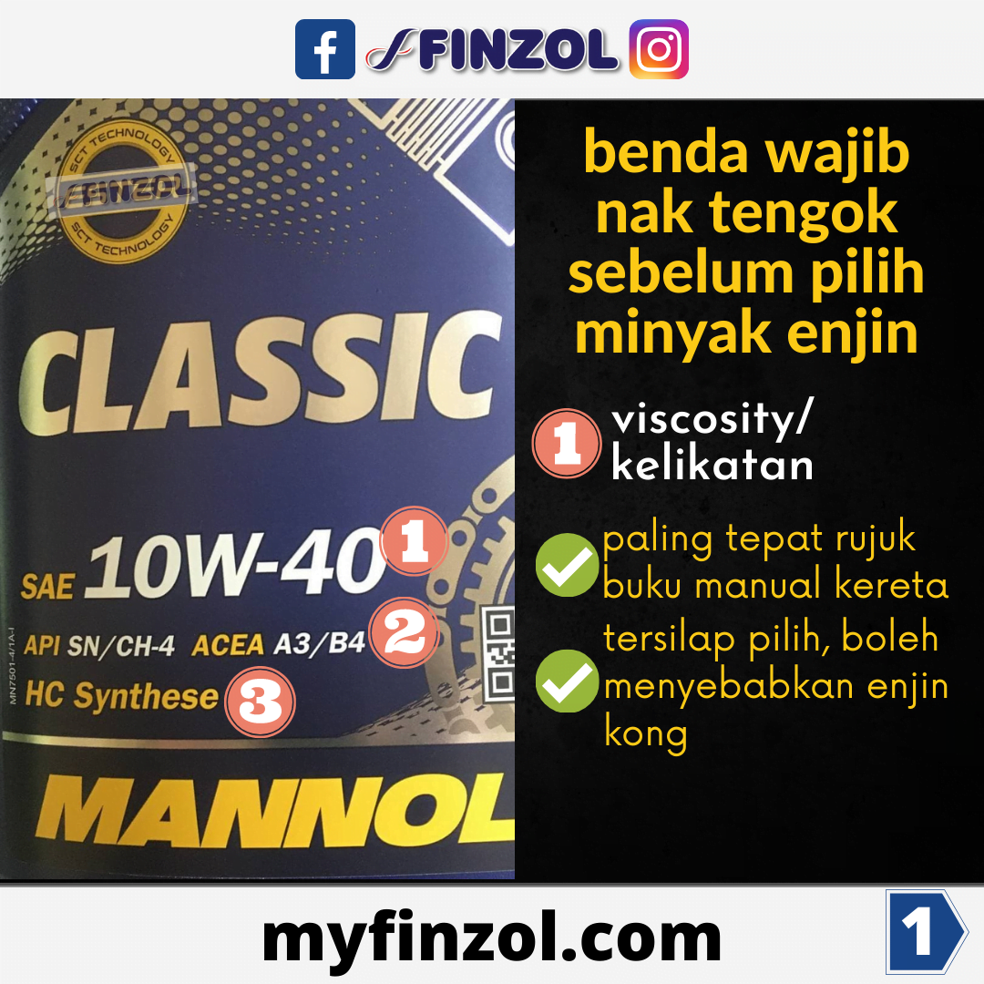 minyak enjin mannol classic finzolcare finzol -1