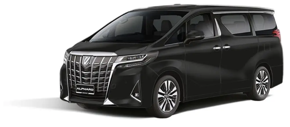 Alphard vs vellfire front grill